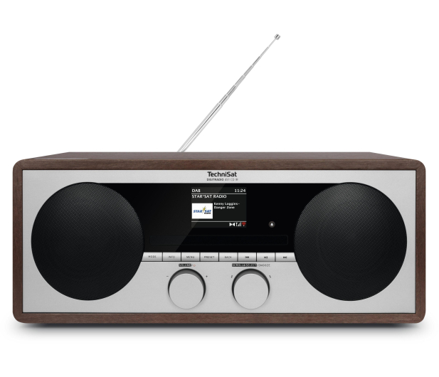 TechniSat DIGITRADIO 451 CD IR Brązowe - 653492 - zdjęcie 2